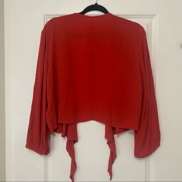 Joe Fresh Tied Crop Top NWT - Picture 3 of 5